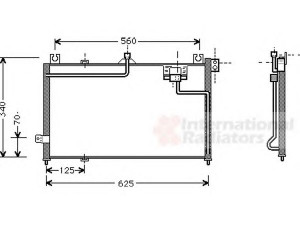 VAN WEZEL 27005125 kondensatorius, oro kondicionierius 
 Oro kondicionavimas -> Kondensatorius
B01F-61-480-A, B01F61480, B01W61480A