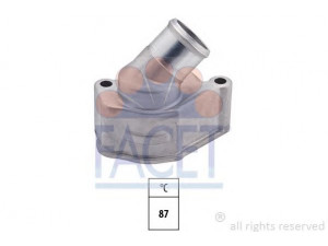 FACET 7.8352 termostatas, aušinimo skystis 
 Aušinimo sistema -> Termostatas/tarpiklis -> Thermostat
48 11 586, 92062728, 92067408, 92062728