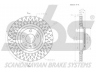 sbs 18153147147 stabdžių diskas 
 Dviratė transporto priemonės -> Stabdžių sistema -> Stabdžių diskai / priedai
4F0615601B