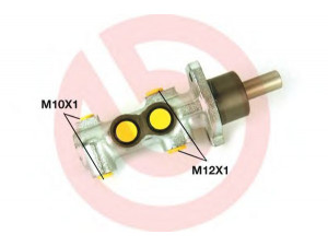 BREMBO M 61 045 pagrindinis cilindras, stabdžiai 
 Stabdžių sistema -> Pagrindinis stabdžių cilindras
4601F9, 4601J3, 4601F9, 4601N3