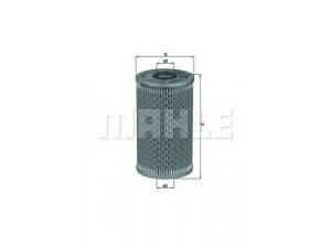 KNECHT OX 96D alyvos filtras 
 Techninės priežiūros dalys -> Techninės priežiūros intervalai
11422243359, 11422244332, 11429068301