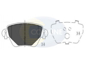 COMLINE CBP01517 stabdžių trinkelių rinkinys, diskinis stabdys 
 Techninės priežiūros dalys -> Papildomas remontas
7701207187