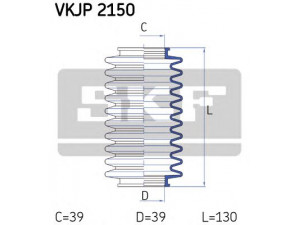 SKF VKJP 2150 gofruotoji membrana, vairavimas 
 Vairavimas -> Gofruotoji membrana/sandarinimai
406617, 406617