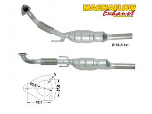 MAGNAFLOW 77010D katalizatoriaus keitiklis 
 Išmetimo sistema -> Katalizatoriaus keitiklis
1J1253058RX, 1J1253058RX