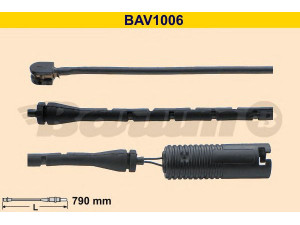 BARUM BAV1006 įspėjimo kontaktas, stabdžių trinkelių susidėvėjimas 
 Stabdžių sistema -> Susidėvėjimo indikatorius, stabdžių trinkelės
34 35 1 181 337, 34 35 1 181 338