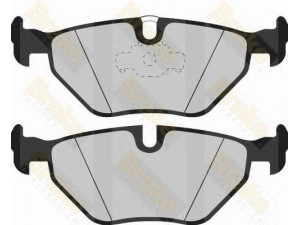 Brake ENGINEERING PA1123 stabdžių trinkelių rinkinys, diskinis stabdys 
 Techninės priežiūros dalys -> Papildomas remontas
34211163395, 34216761281, 34216761281