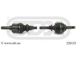 CDX 220125 kardaninis velenas 
 Ratų pavara -> Kardaninis velenas