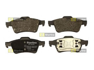 STARLINE BD S829P stabdžių trinkelių rinkinys, diskinis stabdys 
 Techninės priežiūros dalys -> Papildomas remontas
44060-AV625, 44060-AV725, 44060-BA00F