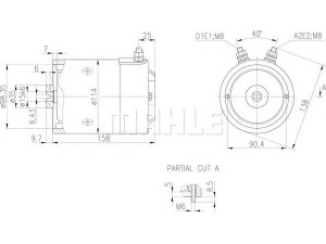 MAHLE ORIGINAL MM 197 elektrovariklis
51056970