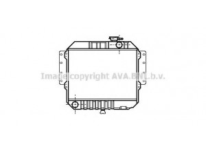 AVA QUALITY COOLING MZ2003 radiatorius, variklio aušinimas 
 Aušinimo sistema -> Radiatorius/alyvos aušintuvas -> Radiatorius/dalys
044415200A, 048815200A, 048815200B