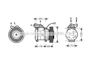 AVA QUALITY COOLING HDK196 kompresorius, oro kondicionierius 
 Oro kondicionavimas -> Kompresorius/dalys
38810P1E003, 38810P1E999, 38810P45G01