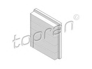 TOPRAN 720 959 oro filtras 
 Filtrai -> Oro filtras
1444 G9, 1444 J5, 1444 VS, 1444 G9