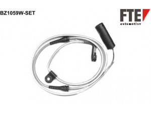 FTE BZ1059W-SET įspėjimo kontaktas, stabdžių trinkelių susidėvėjimas 
 Stabdžių sistema -> Susidėvėjimo indikatorius, stabdžių trinkelės
34 35 1 163 207