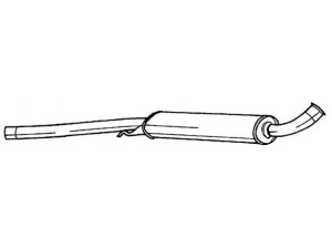 AKS DASIS SG10406 vidurinis duslintuvas
