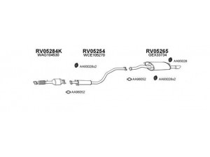 VENEPORTE 050016 išmetimo sistema