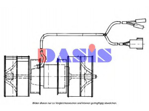 AKS DASIS 740187N vidaus pūtiklis
0008307208, A0008307208