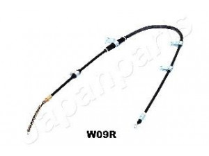 JAPANPARTS BC-W09R trosas, stovėjimo stabdys 
 Stabdžių sistema -> Valdymo svirtys/trosai
96534871