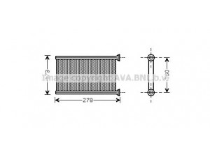 AVA QUALITY COOLING BW6342 šilumokaitis, salono šildymas 
 Šildymas / vėdinimas -> Šilumokaitis
64119128953, 9128953