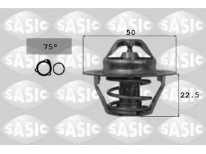SASIC 3304005 termostatas, aušinimo skystis 
 Aušinimo sistema -> Termostatas/tarpiklis -> Thermostat
8200525397, 8200772994