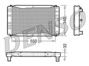DENSO DRM33011 radiatorius, variklio aušinimas 
 Aušinimo sistema -> Radiatorius/alyvos aušintuvas -> Radiatorius/dalys
294996