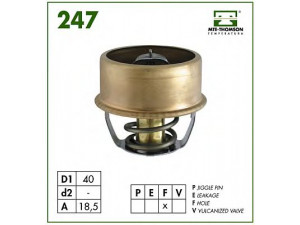 MTE-THOMSON 247.89 termostatas, aušinimo skystis 
 Aušinimo sistema -> Termostatas/tarpiklis -> Thermostat
7700727190, 7700.727.190, 7700.730.540