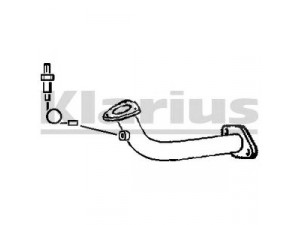 KLARIUS 301557 išleidimo kolektorius 
 Išmetimo sistema -> Išmetimo vamzdžiai
BP8940500A, BP8940500B, BP8940500C