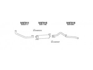 VENEPORTE 870018 išmetimo sistema