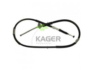KAGER 19-1040 trosas, stovėjimo stabdys 
 Stabdžių sistema -> Valdymo svirtys/trosai
4643029045