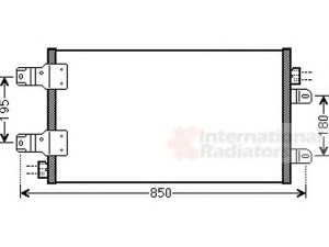 VAN WEZEL 43005443 kondensatorius, oro kondicionierius 
 Oro kondicionavimas -> Kondensatorius
7701066110