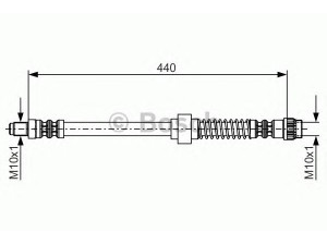 BOSCH 1 987 476 651 stabdžių žarnelė 
 Stabdžių sistema -> Stabdžių žarnelės
4806 85, 4806 E9, 96 132 230, 96 132 698