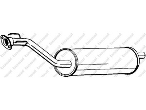 BOSAL 278-135 vidurinis duslintuvas 
 Išmetimo sistema -> Duslintuvas
8 52 919, 91140230, 8 52 919, 91140230