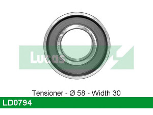 LUCAS ENGINE DRIVE LD0794 įtempiklio skriemulys, paskirstymo diržas
RF2A-12-700
