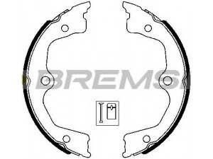 BREMSI GF0721 stabdžių trinkelių komplektas
43053SJAE00, 43053TL0G50