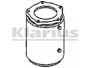 KLARIUS 321961 katalizatoriaus keitiklis 
 Išmetimo sistema -> Katalizatoriaus keitiklis
ZM412050X