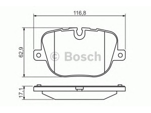 BOSCH 0 986 494 409 stabdžių trinkelių rinkinys, diskinis stabdys 
 Techninės priežiūros dalys -> Papildomas remontas
LR015577, LR025739