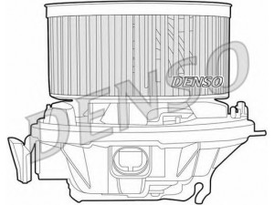 DENSO DEA07010 vidaus pūtiklis 
 Šildymas / vėdinimas -> Orpūtė/dalys
6441N6