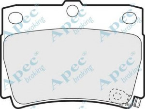 APEC braking PAD1172 stabdžių trinkelių rinkinys, diskinis stabdys 
 Techninės priežiūros dalys -> Papildomas remontas
MN102626, MR307247, MR307249, MR307415
