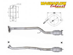 MAGNAFLOW 75615 katalizatoriaus keitiklis 
 Išmetimo sistema -> Katalizatoriaus keitiklis
20010AV000