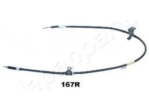 JAPANPARTS BC-167R trosas, stovėjimo stabdys 
 Stabdžių sistema -> Valdymo svirtys/trosai
365302Y000