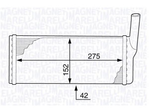 MAGNETI MARELLI 350218344000 šilumokaitis, salono šildymas 
 Šildymas / vėdinimas -> Šilumokaitis
1 366 680, 64 11 1 366 680