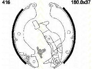 TRISCAN 8100 42416 stabdžių trinkelių komplektas 
 Techninės priežiūros dalys -> Papildomas remontas
MB366443, MB366444, MB366445, MB366446