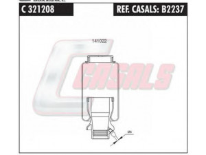 CASALS B2237 gofruotoji membrana, vairuotojo kabinos pakaba
1502468, 1502471