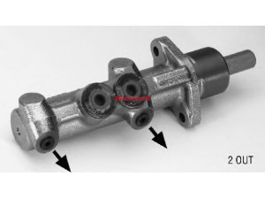 BENDIX 132442B pagrindinis cilindras, stabdžiai 
 Stabdžių sistema -> Pagrindinis stabdžių cilindras
0004315901