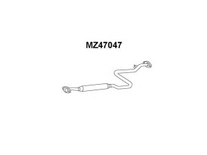 VENEPORTE MZ47047 priekinis duslintuvas 
 Išmetimo sistema -> Duslintuvas
FP2840300A, FP2840300B, FS59940100A