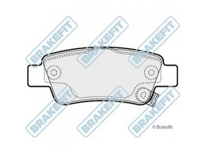 APEC braking PD3229 stabdžių trinkelių rinkinys, diskinis stabdys 
 Techninės priežiūros dalys -> Papildomas remontas