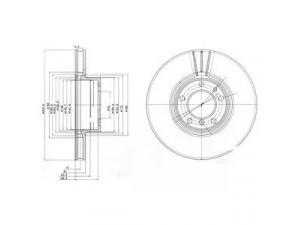 DELPHI BG9005 stabdžių diskas 
 Stabdžių sistema -> Diskinis stabdys -> Stabdžių diskas
3411 1165 859, 3411 6767 059
