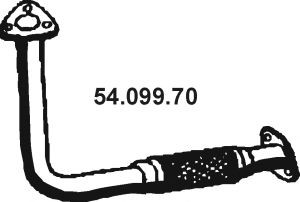 EBERSPÄCHER 54.099.70 išleidimo kolektorius 
 Išmetimo sistema -> Išmetimo vamzdžiai
OK55A-40-050C