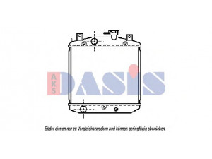 AKS DASIS 360150N radiatorius, variklio aušinimas 
 Aušinimo sistema -> Radiatorius/alyvos aušintuvas -> Radiatorius/dalys
1640087220, 1640087221