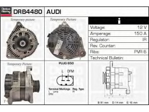 DELCO REMY DRB4480 kintamosios srovės generatorius 
 Elektros įranga -> Kint. sr. generatorius/dalys -> Kintamosios srovės generatorius
06C903016B, 078903016R, 078903016RX