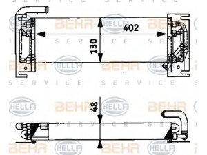 HELLA 8MO 376 726-391 alyvos aušintuvas, variklio alyva
AL 31 239, AL 38 448